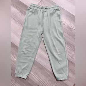 Cat & Jack Kids Athletic Jogger Pants Green Size M (8)